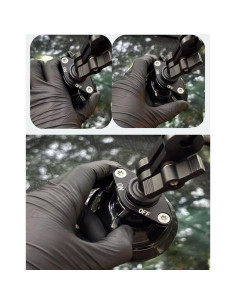 Soporte de Ventosa Doble Capa LSYRIA para Cámara y Smartphone 2