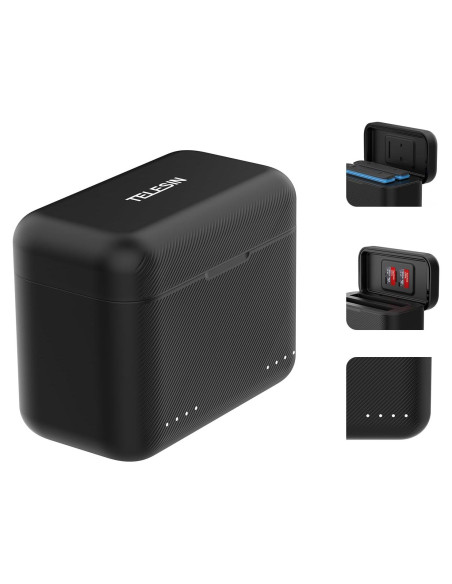Cargador Rápido TELESIN para Baterías Insta360 X3 2 Canales