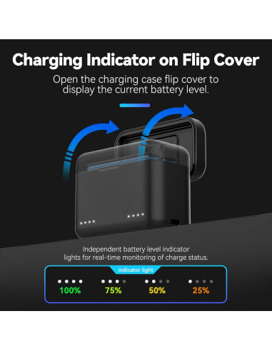 Cargador Rápido TELESIN para Baterías Insta360 X3 2 Canales