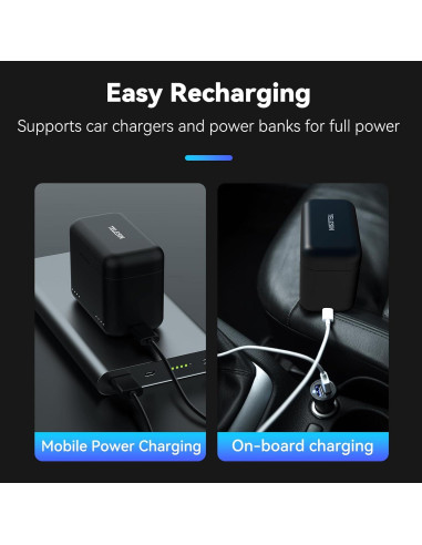 Cargador Rápido TELESIN para Baterías Insta360 X3 2 Canales