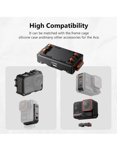 Adaptador de zapata fría VRIG con liberación rápida magnética