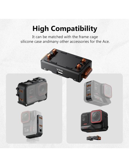 Adaptador de zapata fría VRIG con liberación rápida magnética