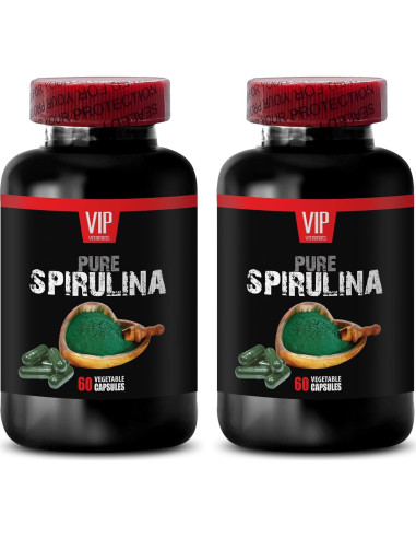 Cápsulas de Espirulina Orgánica 3Bot - 226g - Soporte Inmunológico