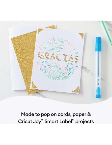 Bolígrafos de Gel Brillante Cricut Joy 0.8 mm Arcoíris 10 ct Bolígrafos de Gel Brillante Cricut Joy 0.8 mm Arcoíris 10 ct