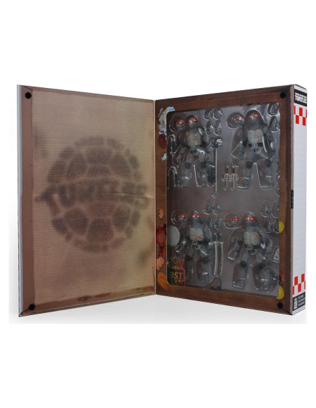 Paquete de Figuras de Acción TMNT 4-Pack BST AXN 12.7cm