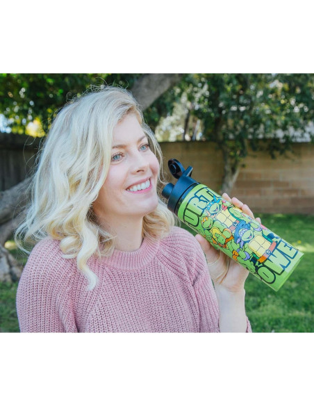 Botella de Agua Acero Inoxidable Nickelodeon Tortugas Ninja 739ml