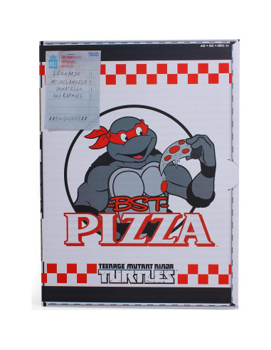 Paquete de Figuras de Acción TMNT 4-Pack BST AXN 12.7cm