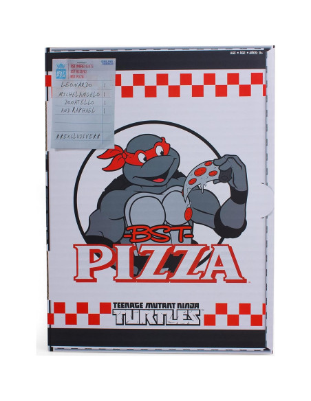 Paquete de Figuras de Acción TMNT 4-Pack BST AXN 12.7cm