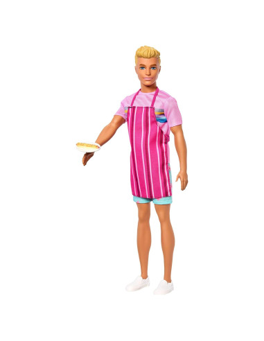Muñeco Ken Barbie Misterios: Detectives de Playa con Accesorios