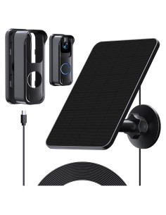 Cargador Solar Rhorawill para Timbre Blink y Outdoor 4 - 4W