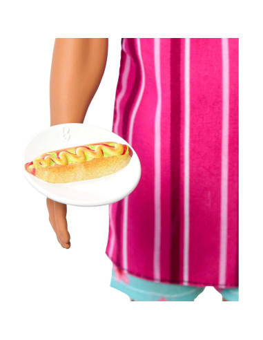 Muñeco Ken Barbie Misterios: Detectives de Playa con Accesorios