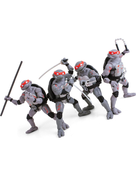Paquete de Figuras de Acción TMNT 4-Pack BST AXN 12.7cm