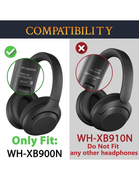 Almohadillas de Repuesto SOULWIT para Auriculares Sony - Gris
