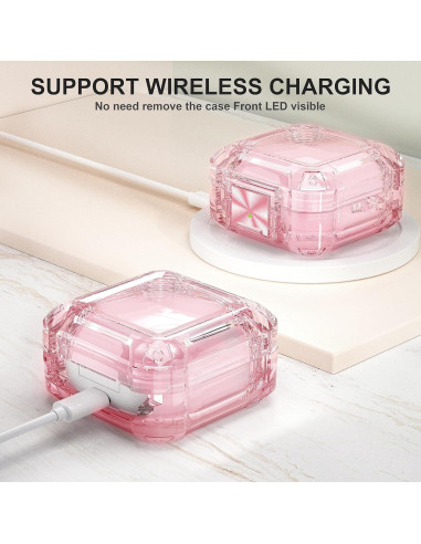 Funda Protectora Transparente Valkit para Galaxy Buds 2 Pro