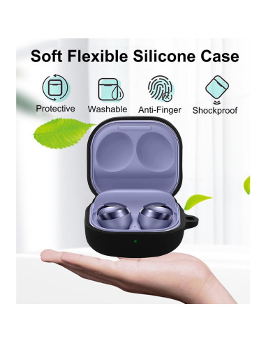 Kit de Accesorios para Galaxy Buds FE A-Focus - Funda Silicona y Espuma