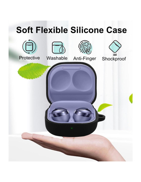 Kit de Accesorios para Galaxy Buds FE A-Focus - Funda Silicona y Espuma