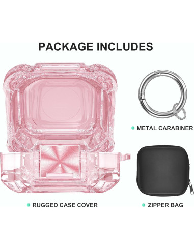 Funda Protectora Transparente Valkit para Galaxy Buds 2 Pro