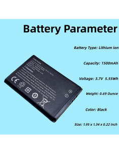 Batería de Reemplazo 1500mAh Cakriolos para Steelseries Arctis Pro 2