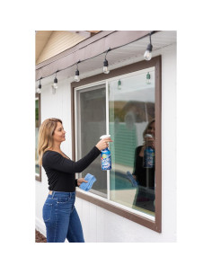 Limpiador de Vidrio Clean-X REPEL 946 ml - Sin Rayas y Brillo 2