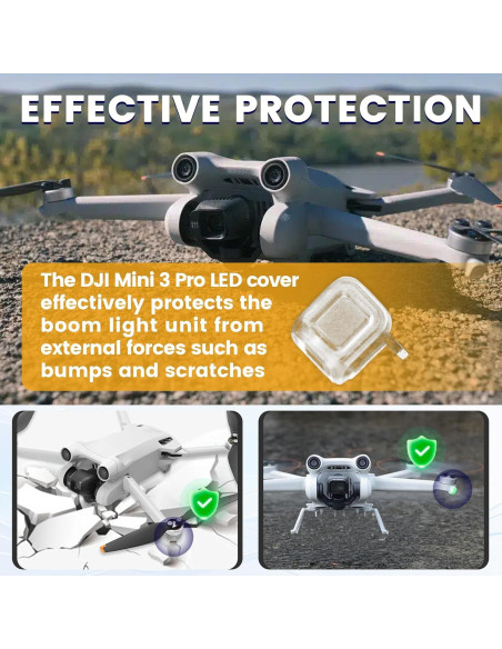 Cubierta LED para brazo trasero DJI Mini 4 Pro - 2 Pack