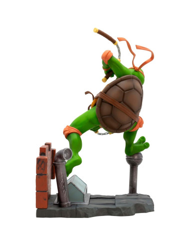 Figura Coleccionable Tortugas Ninja Michelangelo 19.56 cm PVC