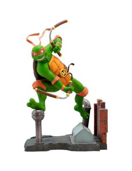 Figura Coleccionable Tortugas Ninja Michelangelo 19.56 cm PVC