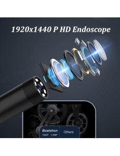 Cámara Endoscópica Boatshon IEN01 1920P HD 5m IP68 2