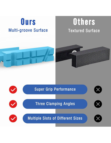 Almohadillas de Mandíbula Universales Housolution 12.5 cm 1 Par