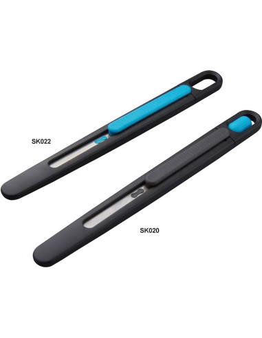 Cortador Retráctil Automático Nova SK022 9mm Azul - Precisión