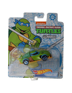 Auto Diecast Hot Wheels Tortugas Ninja Leonardo 7 cm