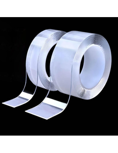 2 Rollos de Cinta Doble Cara Nano SoundOriginal 3m Extra Fuerte