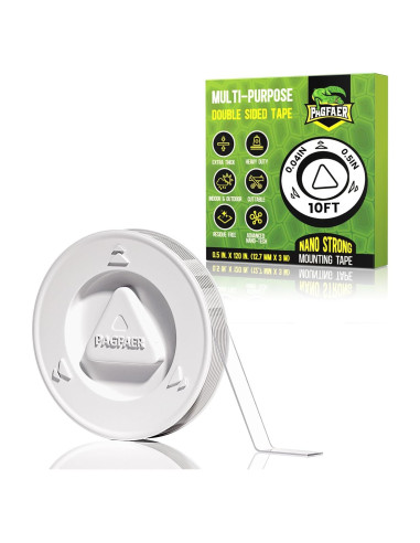 Cinta Adhesiva Doble Cara Nano PAGFAER 1.27 cm x 3.05 m