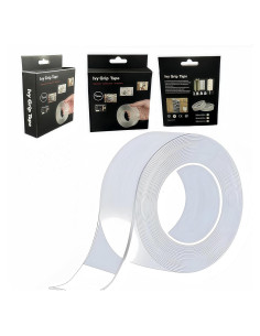 Cinta Adhesiva Doble Cara Nano SanQiuShe 1.98 cm x 498.68 cm