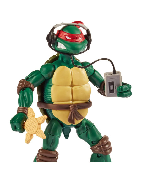 Figuras de Acción Bandai Tortugas Ninja Leonardo y Once 15 cm