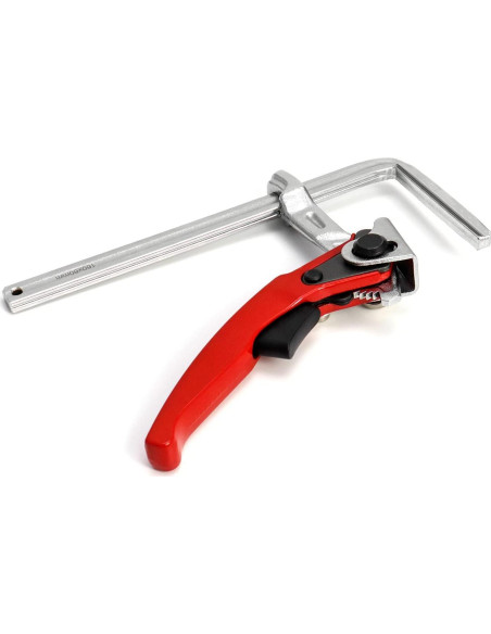 Abrazadera de Mesa Trinquete QWORK 4 Pzas 16 cm 245 kg