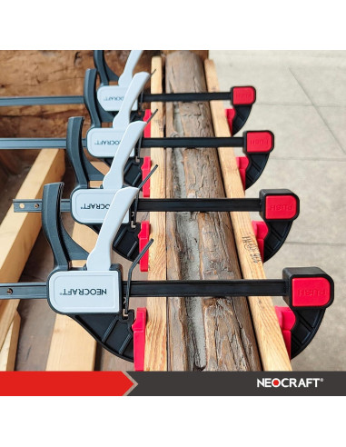 Conjunto de Abrazaderas Neocraft 10 Piezas 68.18 kg