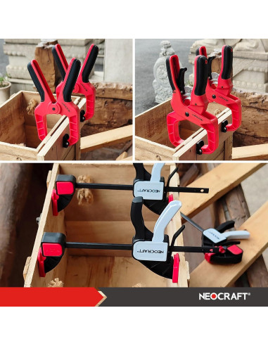 Conjunto de Abrazaderas Neocraft 10 Piezas 68.18 kg