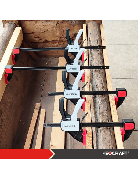 Conjunto de Abrazaderas Neocraft 10 Piezas 68.18 kg