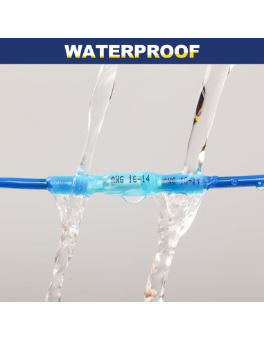 Kit 220 Piezas Conectores de Bala Termocontraíbles Haisstronica