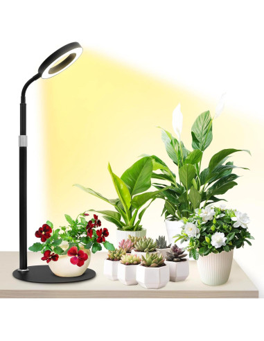 Lámpara de Crecimiento LED MistyJungle 18W Ajustable 35-61cm