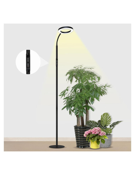 Lámpara de Crecimiento de Piso Geciliaoran 20W LED Espectro Completo