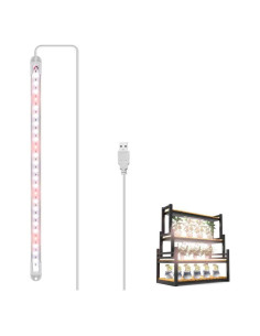 Tira de Luz LED de Cultivo xianxiakeji 32.5cm 6W USB