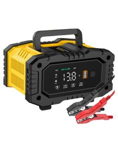 Cargador de Batería Inteligente HB 10A 12V/24V LiFePO4/Ácido Plomo