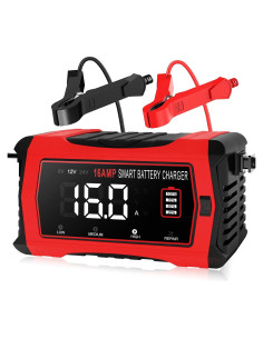 Cargador de Batería Inteligente Dght 16A 12V/24V Litio/Plomo