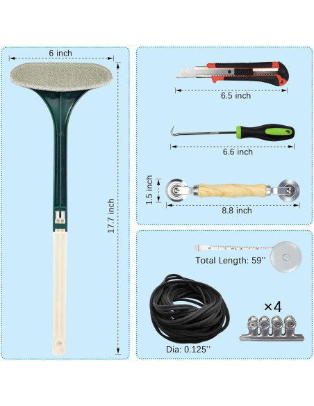 Kit de Pantalla para Mascotas Yoochee 36x100 cm Negro