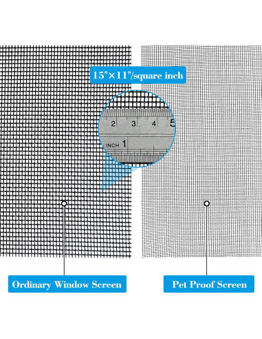 Kit de Pantalla para Mascotas Yoochee 36x100 cm Negro