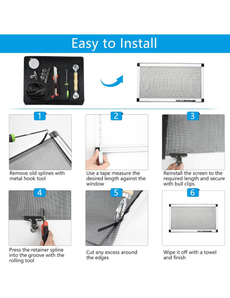 Kit de Pantalla para Mascotas Yoochee 36x100 cm Negro