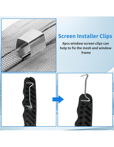 Kit de Reparación de Pantallas de Ventana AOPHY 121.92x299.72cm