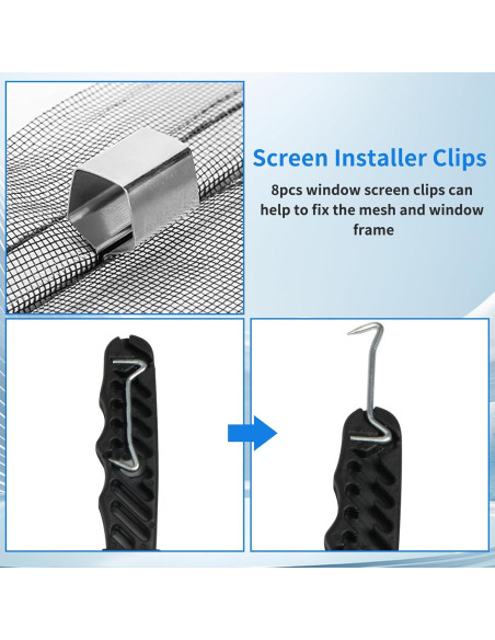 Kit de Reparación de Pantallas de Ventana AOPHY 121.92x299.72cm