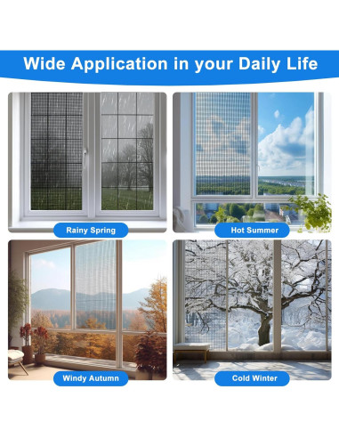 Kit de Reparación de Pantallas de Ventana AOPHY 121.92x299.72cm